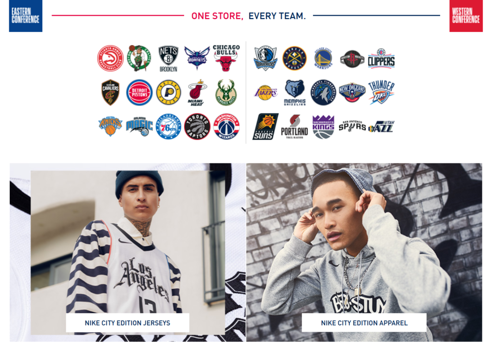 nba store user interface preview