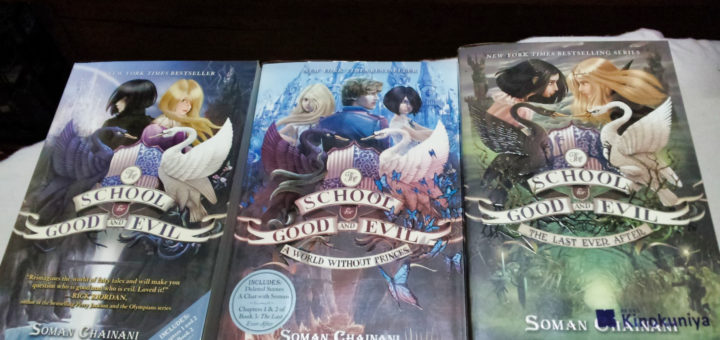 school for good and evil book cover 1-3