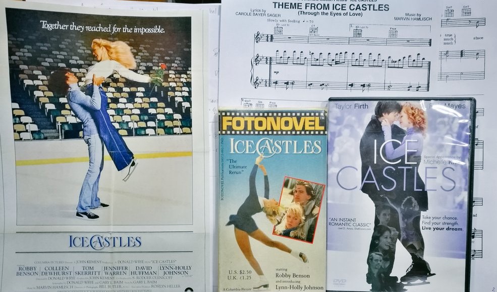 ice castles dvd fotonovel music sheet 1978 2010